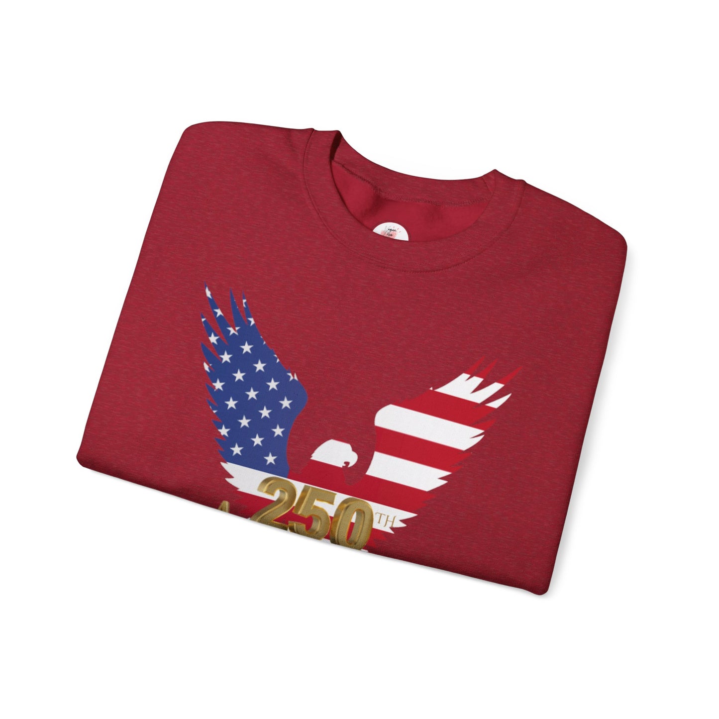 250th Anniversary American Eagle Unisex Heavy Blend™ Patriotic Crewneck Sweatshirt