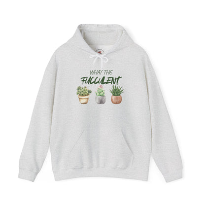 Funny What The Fucculent Hoodie — Funny Succulent Plant Pullover