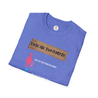 "There Are Two Genders" Teaching T-Shirt