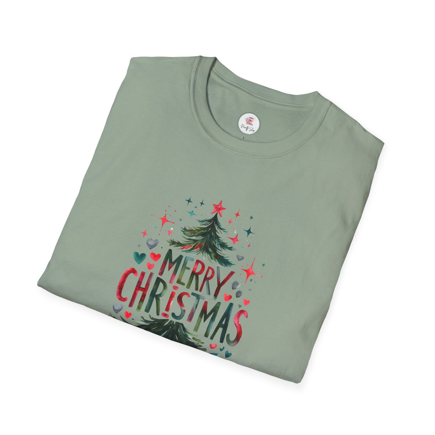 Merry Christmas Tree T-Shirt — Festive Holiday Tee