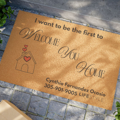 Welcome You Home - Realtors Open House Doormat