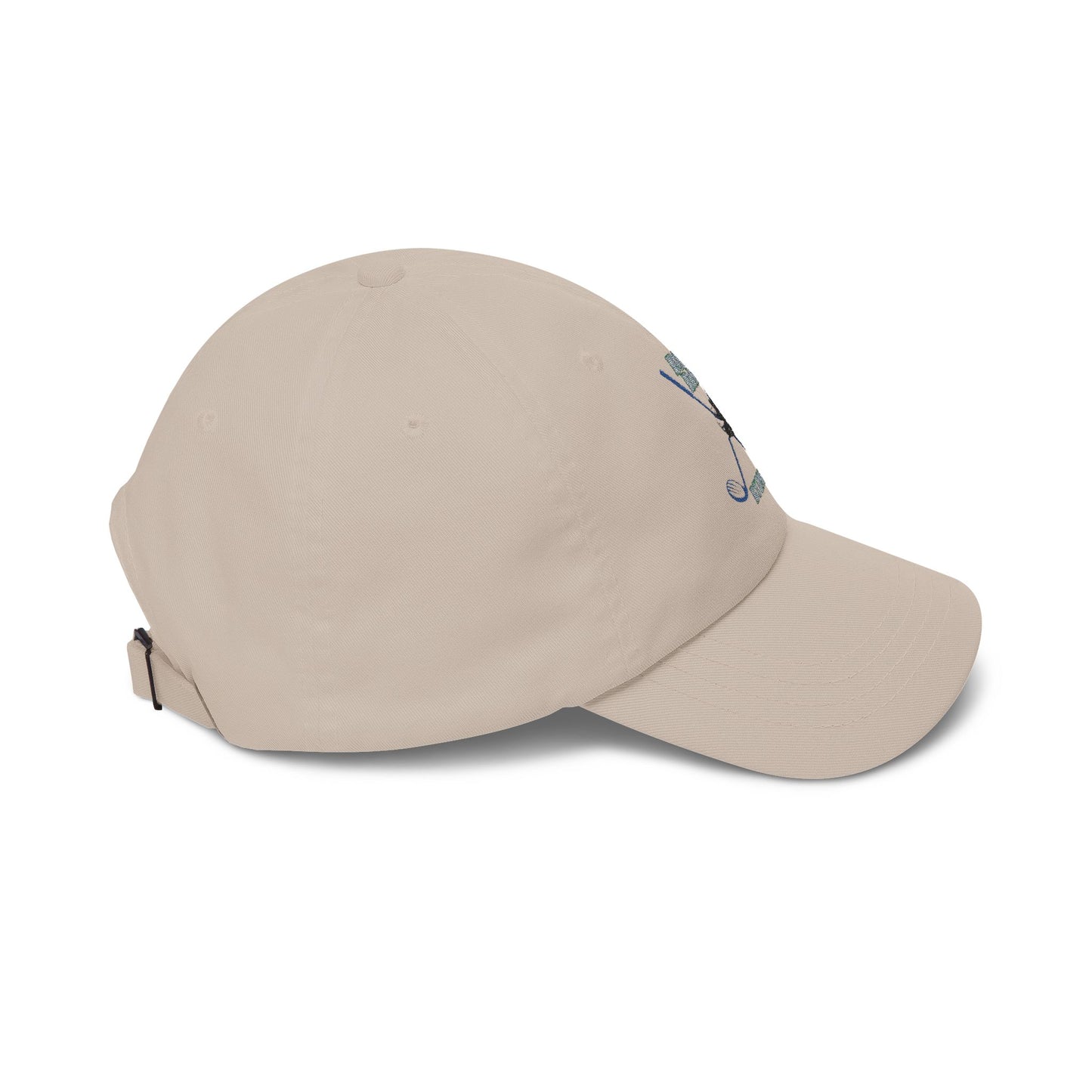Golf Dad Cap — "Best Dad By Par" Baseball Hat