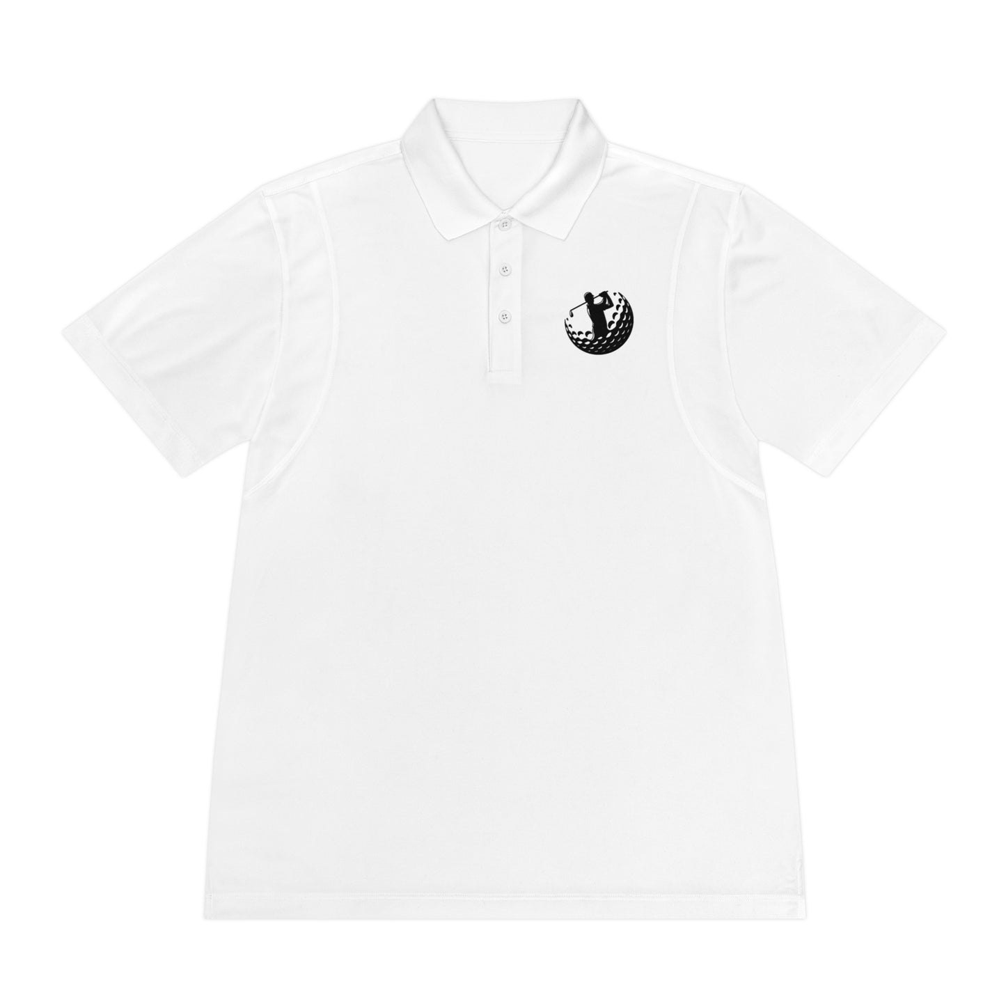 Golf Polo Shirt — 'The Golfather' Logo Performance Polo