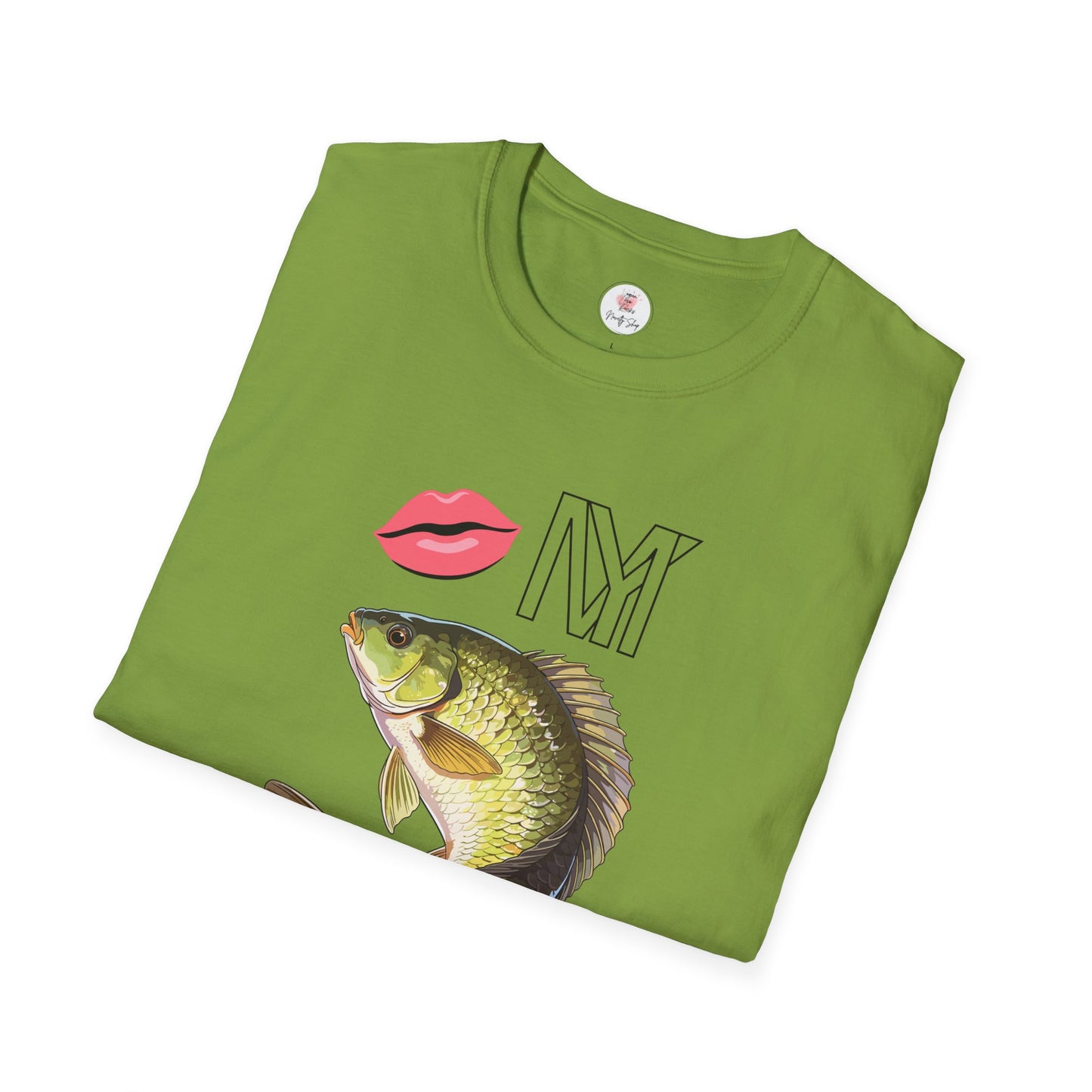 Kiss My Bass T-Shirt — Funny Fishing Graphic Tee