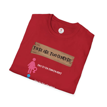 "There Are Two Genders" Teaching T-Shirt
