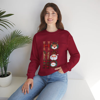 Ho Ho Ho Christmas Crewneck Sweatshirt