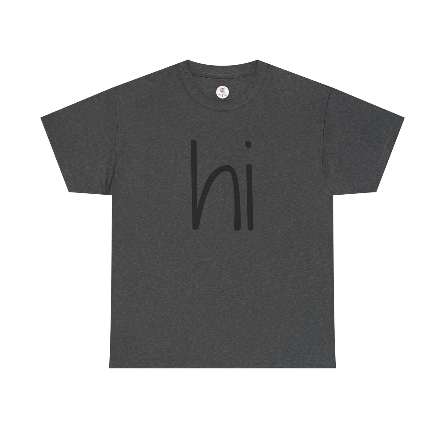 Minimalistic "HI T-shirt"