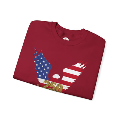 250th Anniversary American Eagle Unisex Heavy Blend™ Patriotic Crewneck Sweatshirt