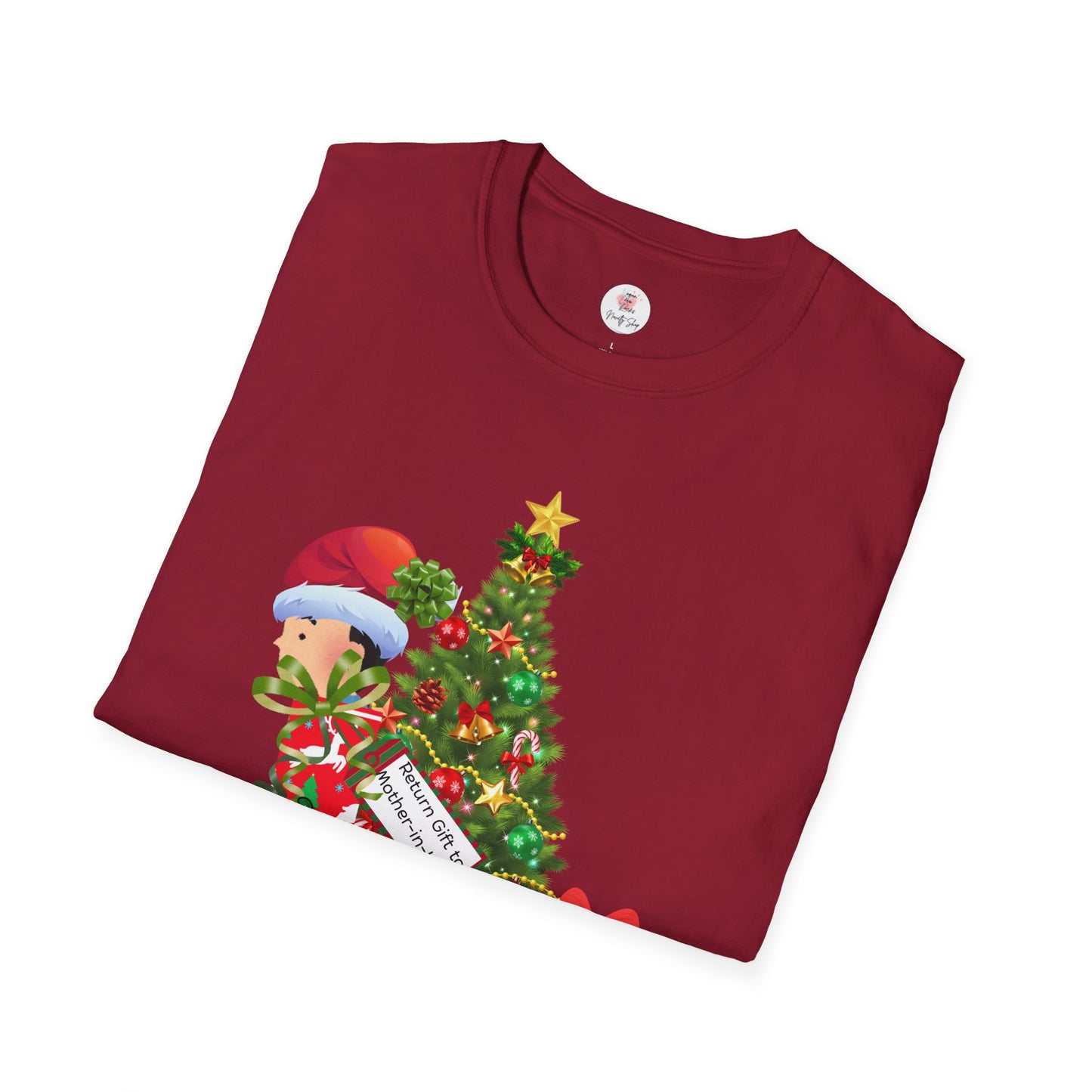 Christmas Presents T-Shirt — Funny Holiday Shirt for Mother-in-Law