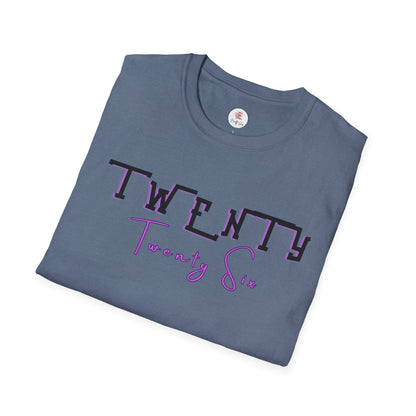 Twenty Twenty Six Graphic Tee — Minimal New Year & Birthday T-Shirt
