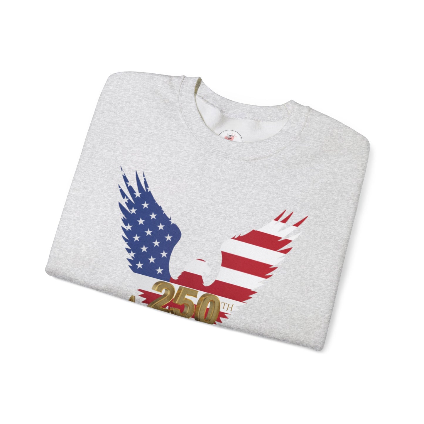 250th Anniversary American Eagle Unisex Heavy Blend™ Patriotic Crewneck Sweatshirt
