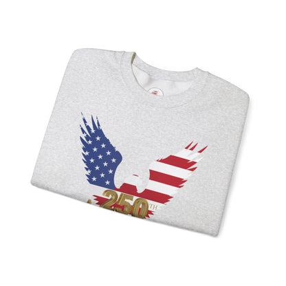 250th Anniversary American Eagle Unisex Heavy Blend™ Patriotic Crewneck Sweatshirt