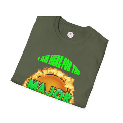 Major Jackpot T-Shirt – "I Am Here For The Major Jackpot" Funny Casino Tee