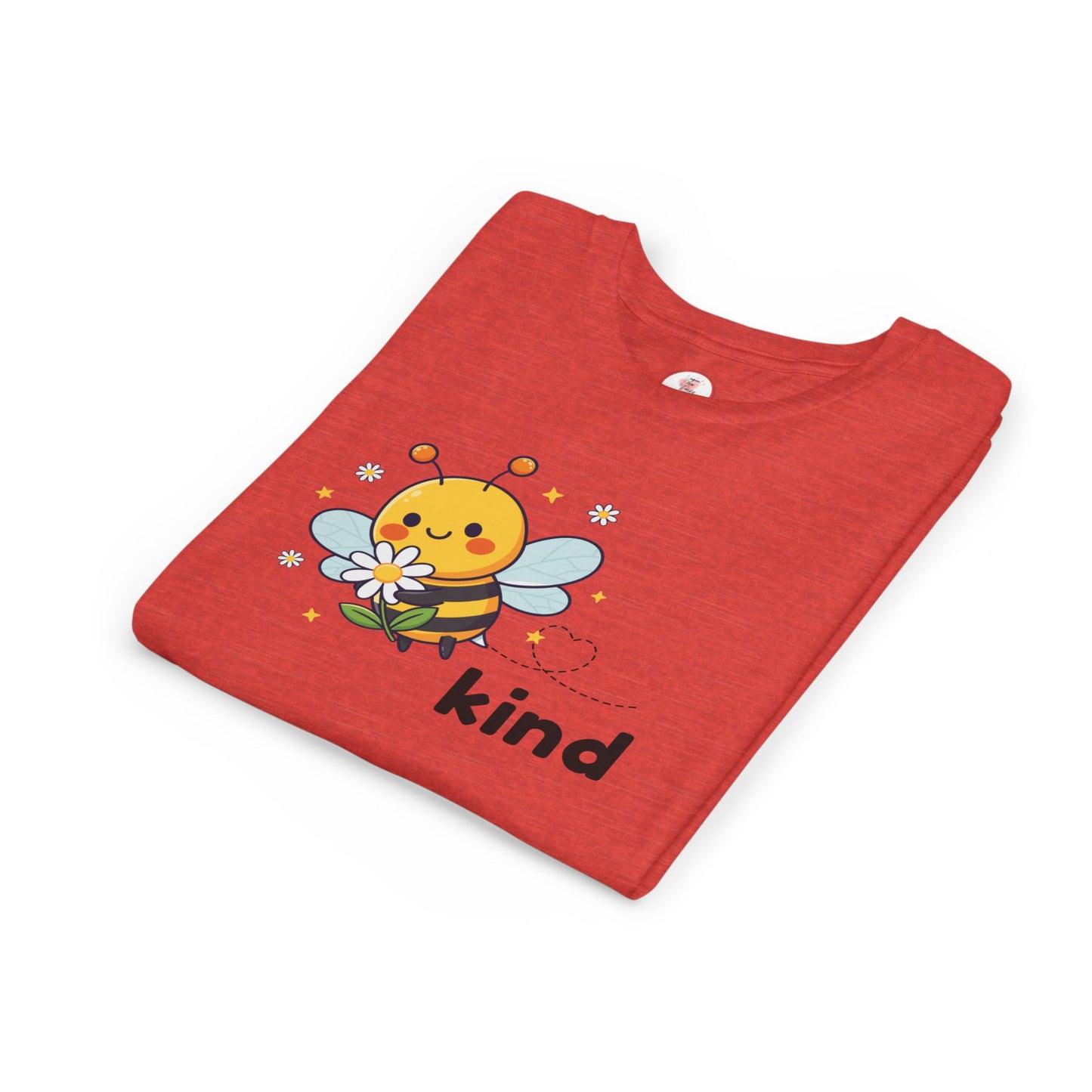 Kids Bee "Kind" T-Shirt — Cute Bumblebee Graphic Youth Tee