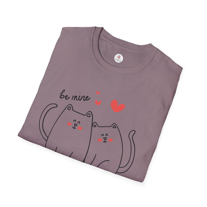 Be Mine Cute Cat T-Shirt — Valentine’s Cute Couple Kittens Tee