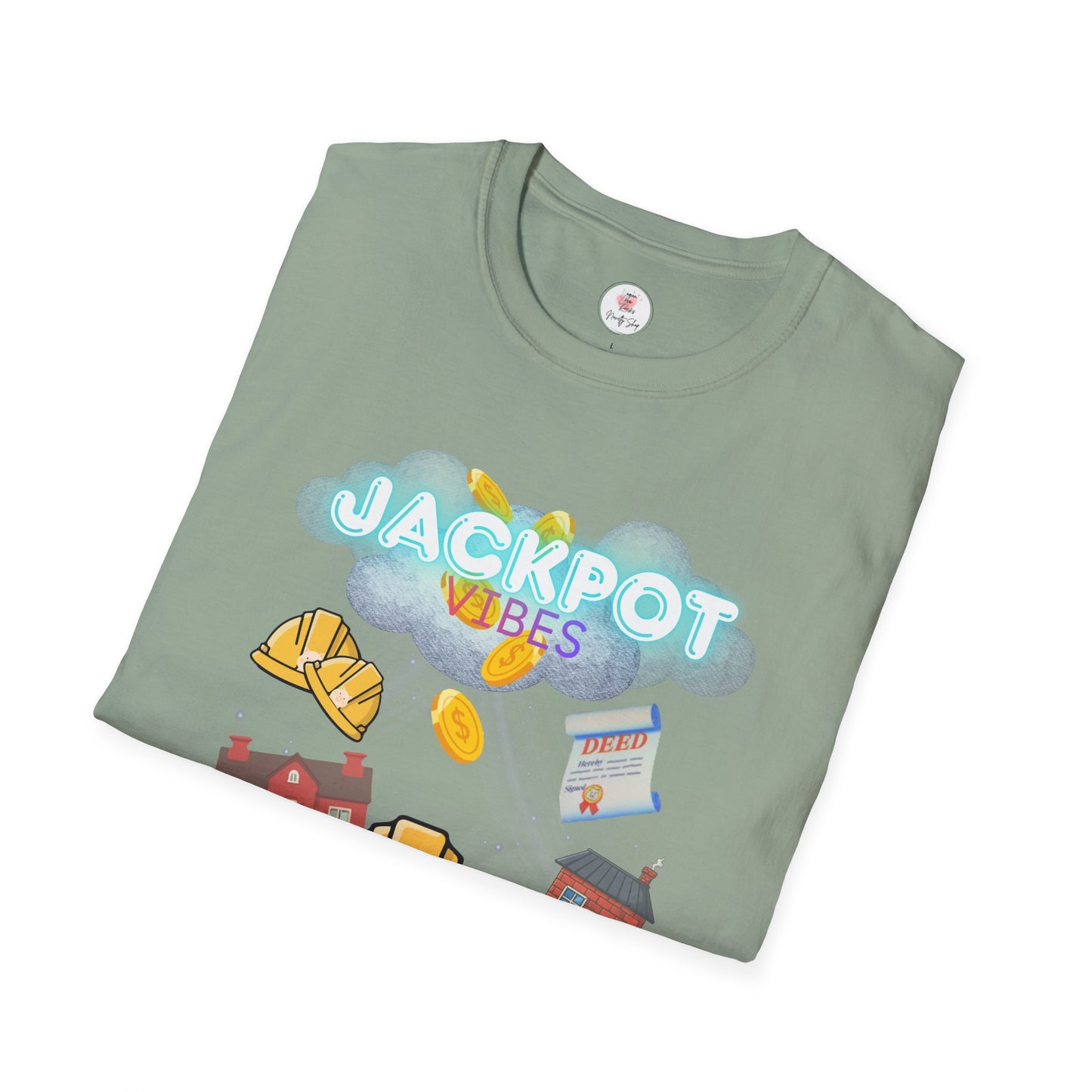 Jackpot Vibes T-Shirt — Huff-Puff and Blow a Win