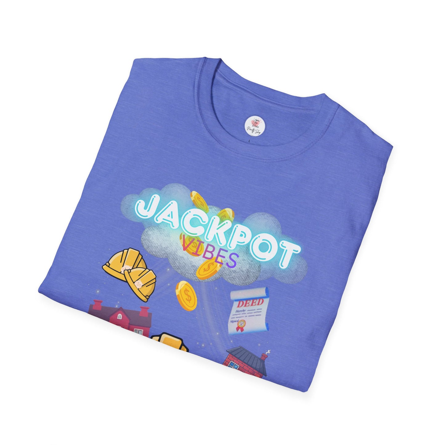 Jackpot Vibes T-Shirt — Huff-Puff and Blow a Win