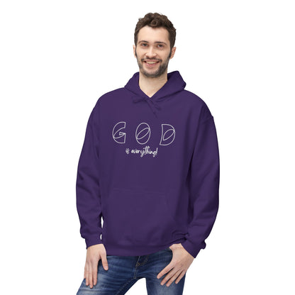 God Is Within Me Hoodie — Inspirational Faith Graphic Hoodie