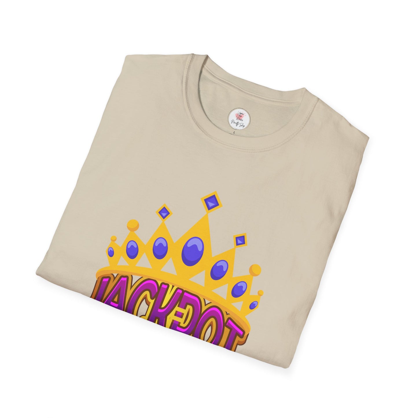 Jackpot Queen - Crown T-Shirt — Casino Lucky Winner Graphic Tee