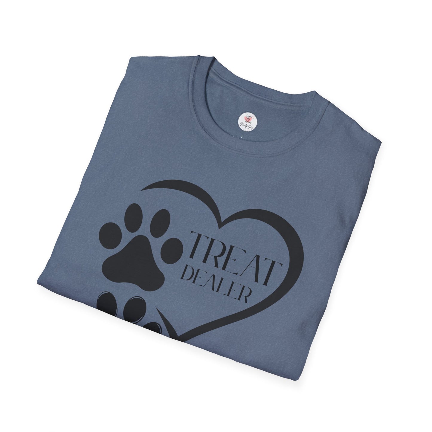 Dog Paw Heart Treat Dealer T-Shirt
