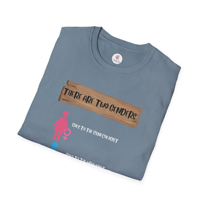 "There Are Two Genders" Teaching T-Shirt