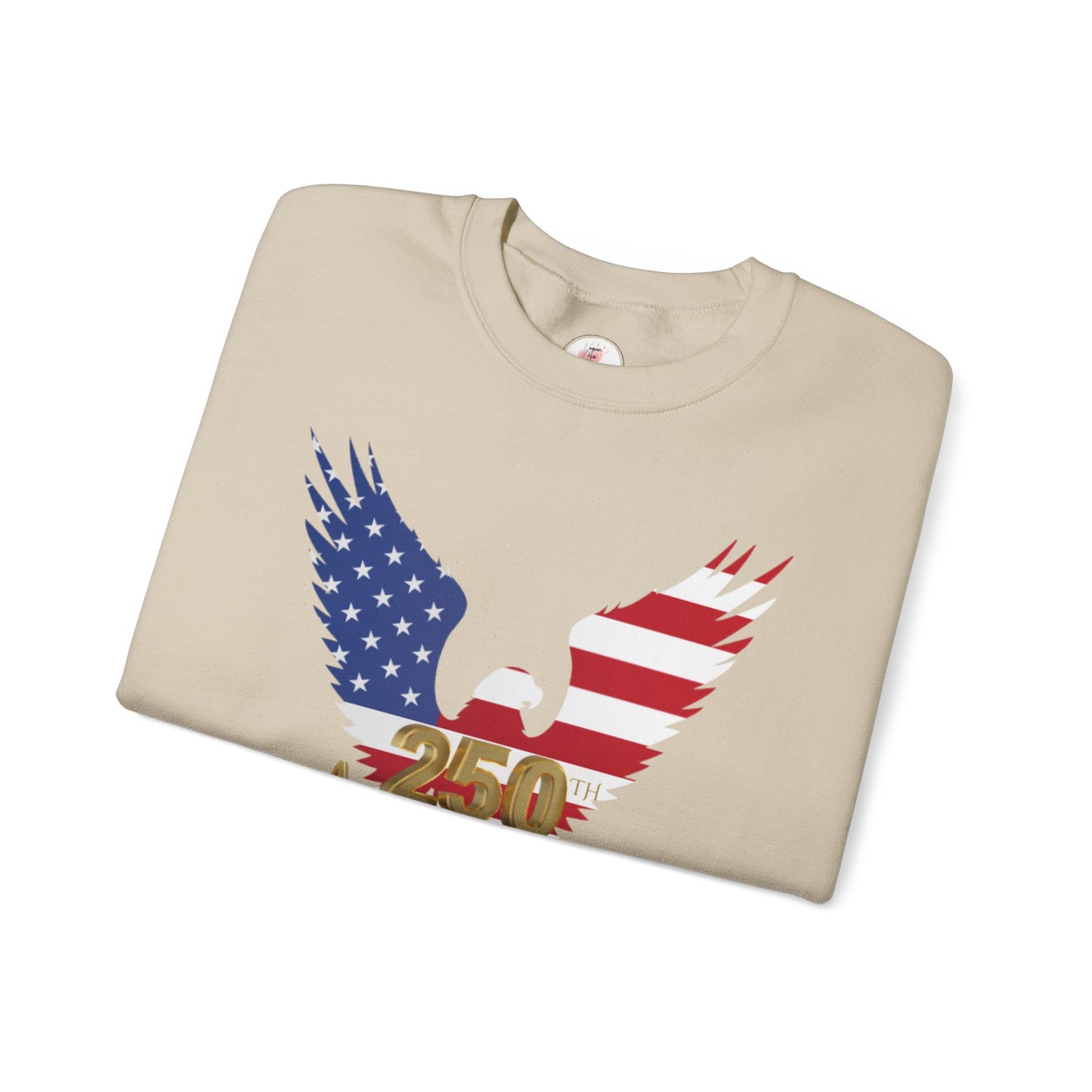 250th Anniversary American Eagle Unisex Heavy Blend™ Patriotic Crewneck Sweatshirt