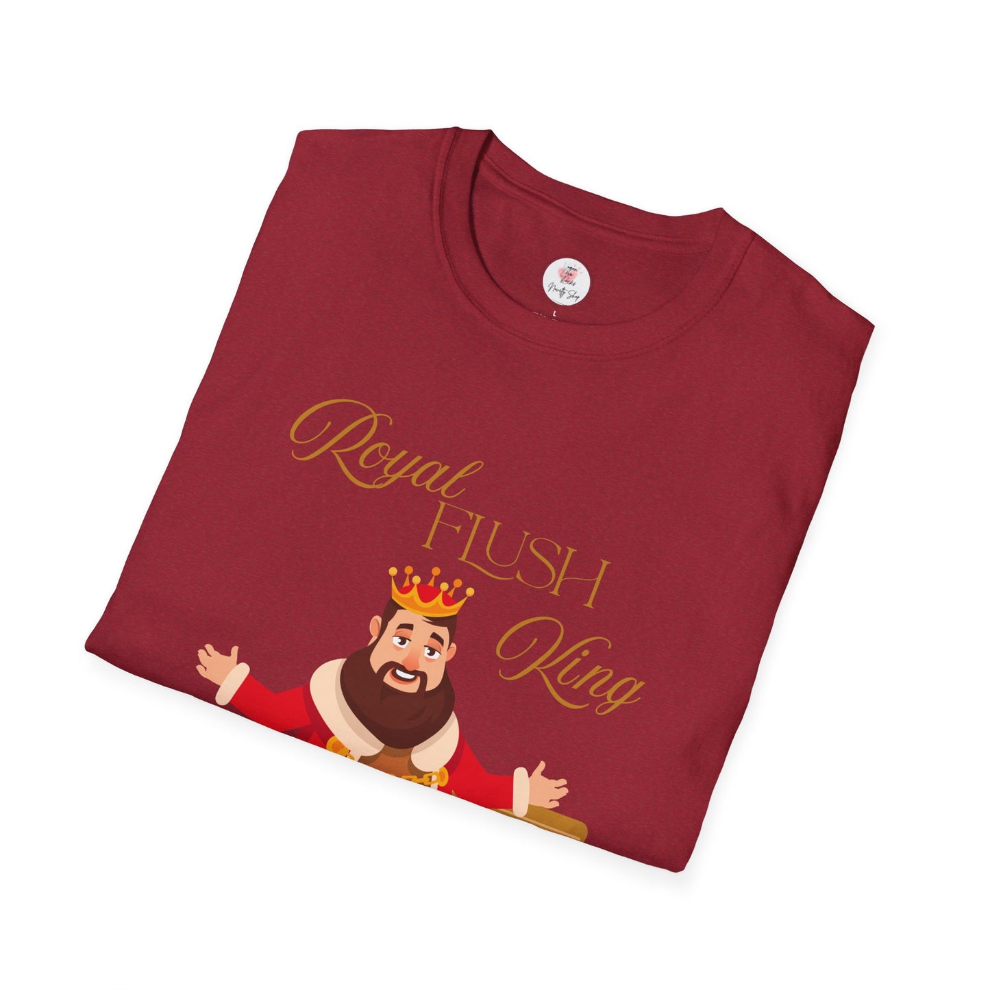 Royal Flush King T-Shirt — With A Wink!