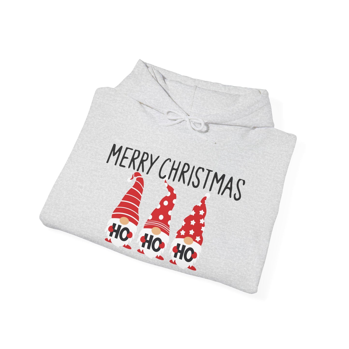 Christmas Gnome Hoodie — Merry Christmas Ho Ho Ho Holiday Sweatshirt