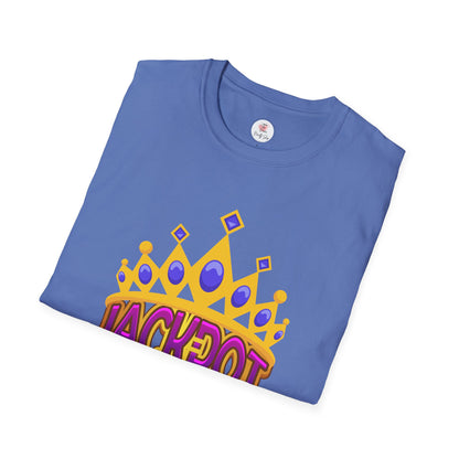 Jackpot Queen - Crown T-Shirt — Casino Lucky Winner Graphic Tee