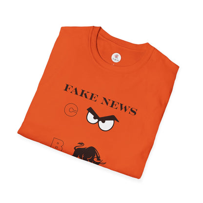 Fake News T-Shirt — Political Satire Graphic Tee