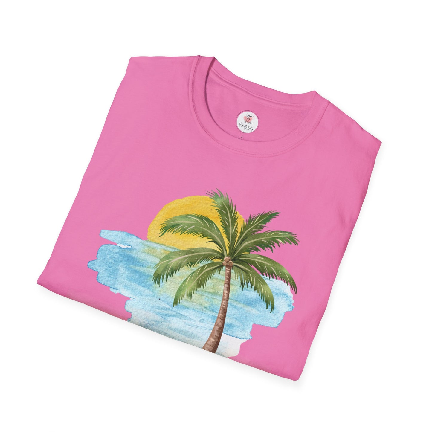Retirement T-Shirt — "It's 5 O'Clock Everywhere" Tropical Vacation Tee