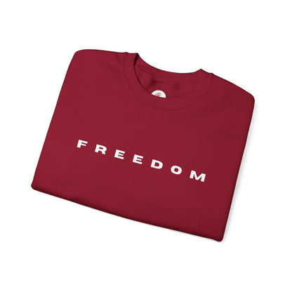 Freedom Crewneck Sweatshirt — "Well Done, My Good and Faithful Servant" Christian Pullover in Honor of Charlie Kirk