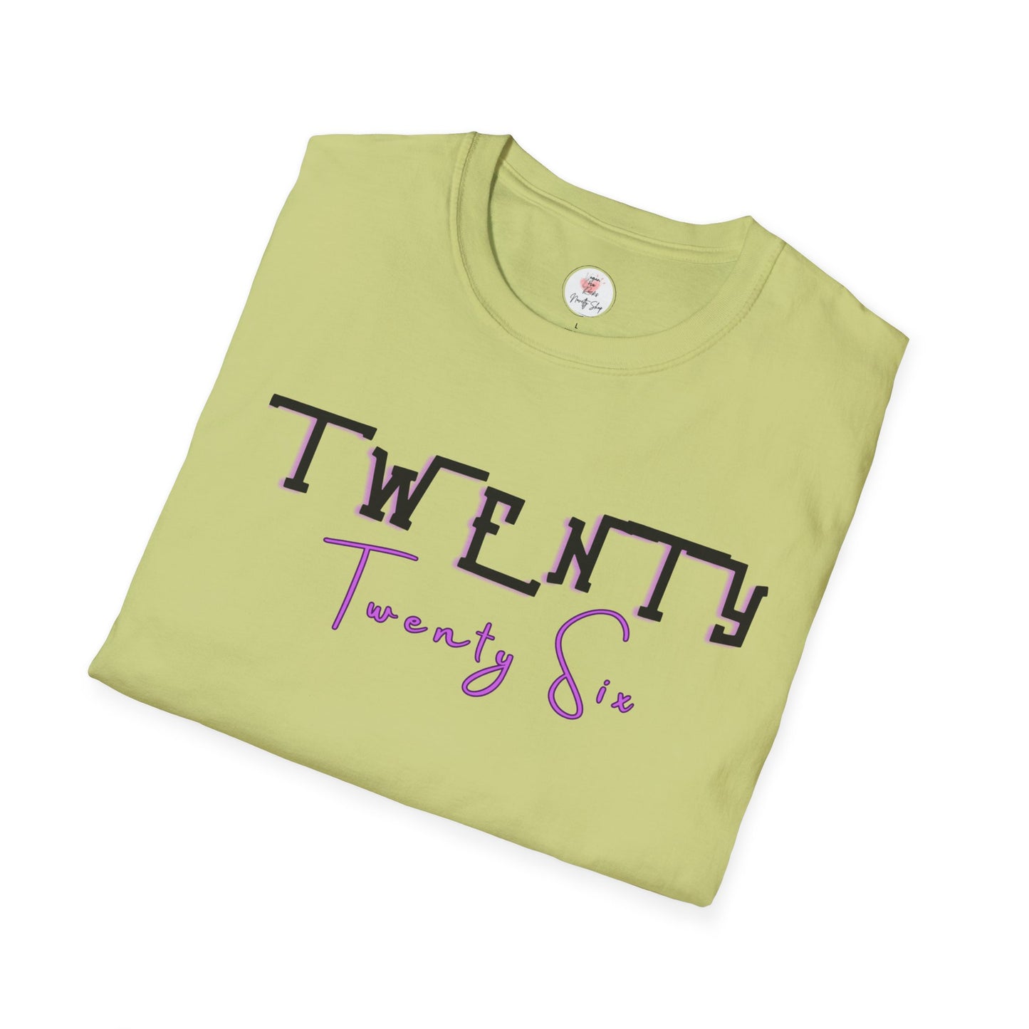 Twenty Twenty Six Graphic Tee — Minimal New Year & Birthday T-Shirt