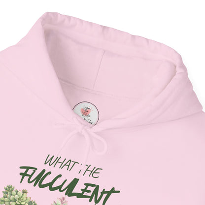 Funny What The Fucculent Hoodie — Funny Succulent Plant Pullover