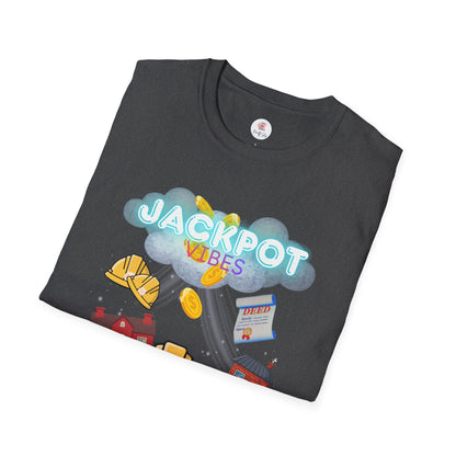 Jackpot Vibes T-Shirt — Huff-Puff and Blow a Win