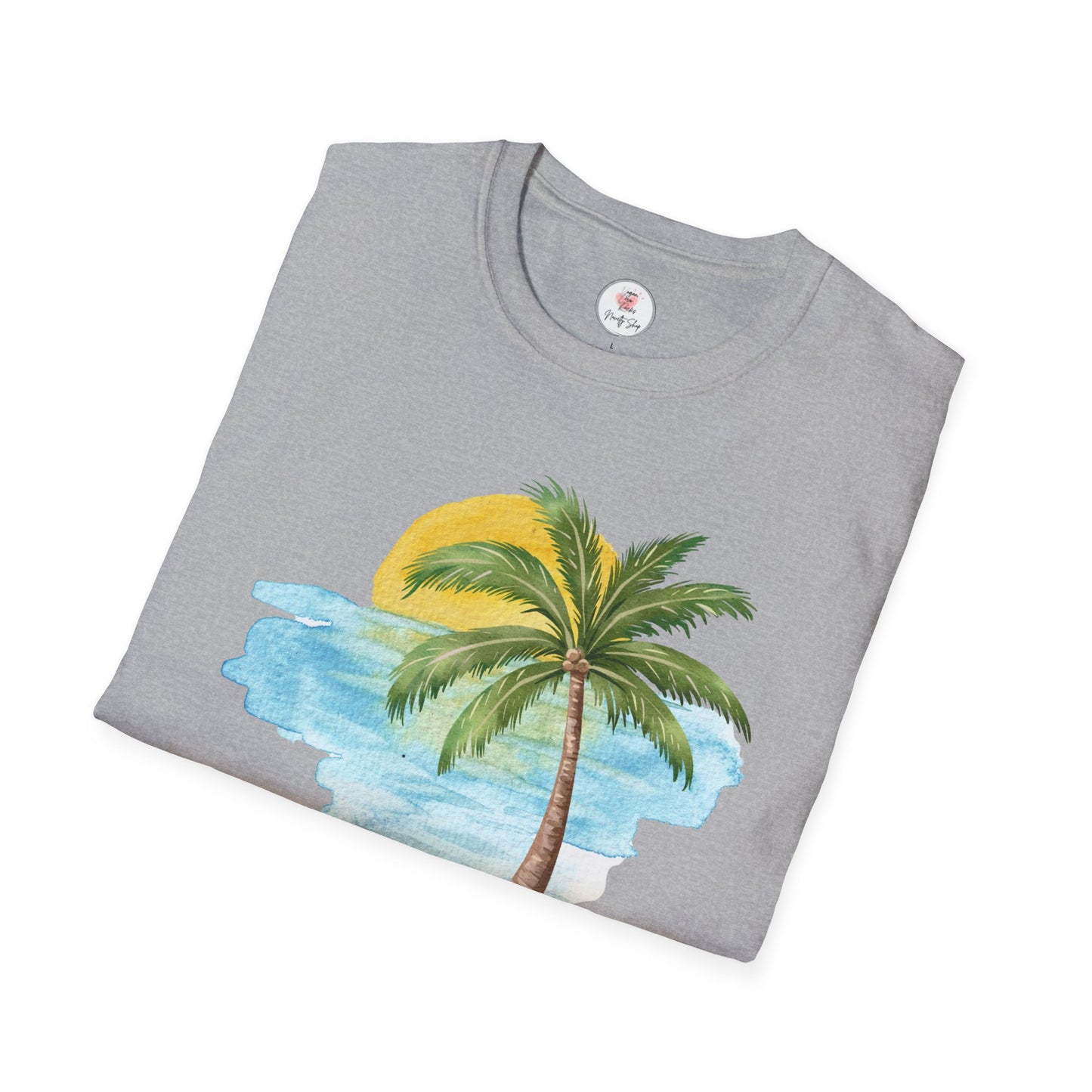Retirement T-Shirt — "It's 5 O'Clock Everywhere" Tropical Vacation Tee