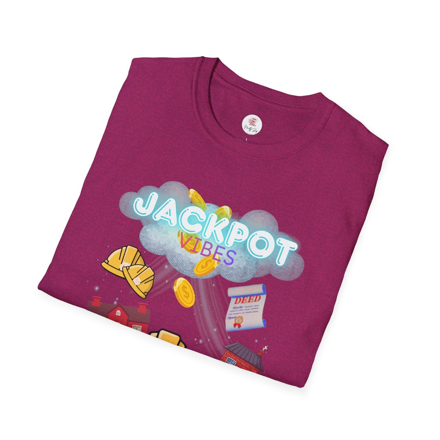 Jackpot Vibes T-Shirt — Huff-Puff and Blow a Win