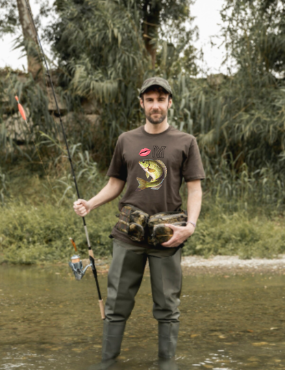 Kiss My Bass T-Shirt — Funny Fishing Graphic Tee